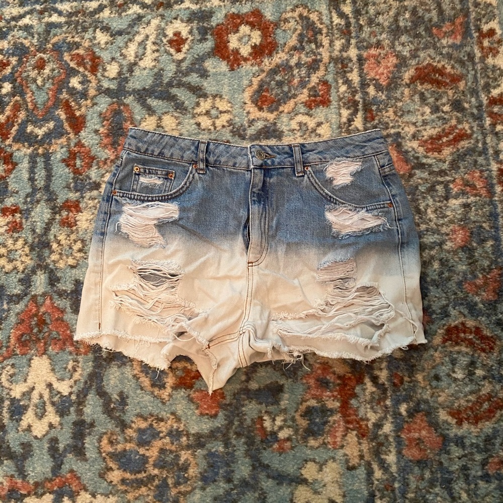 TopShop Moto Mom Shorts